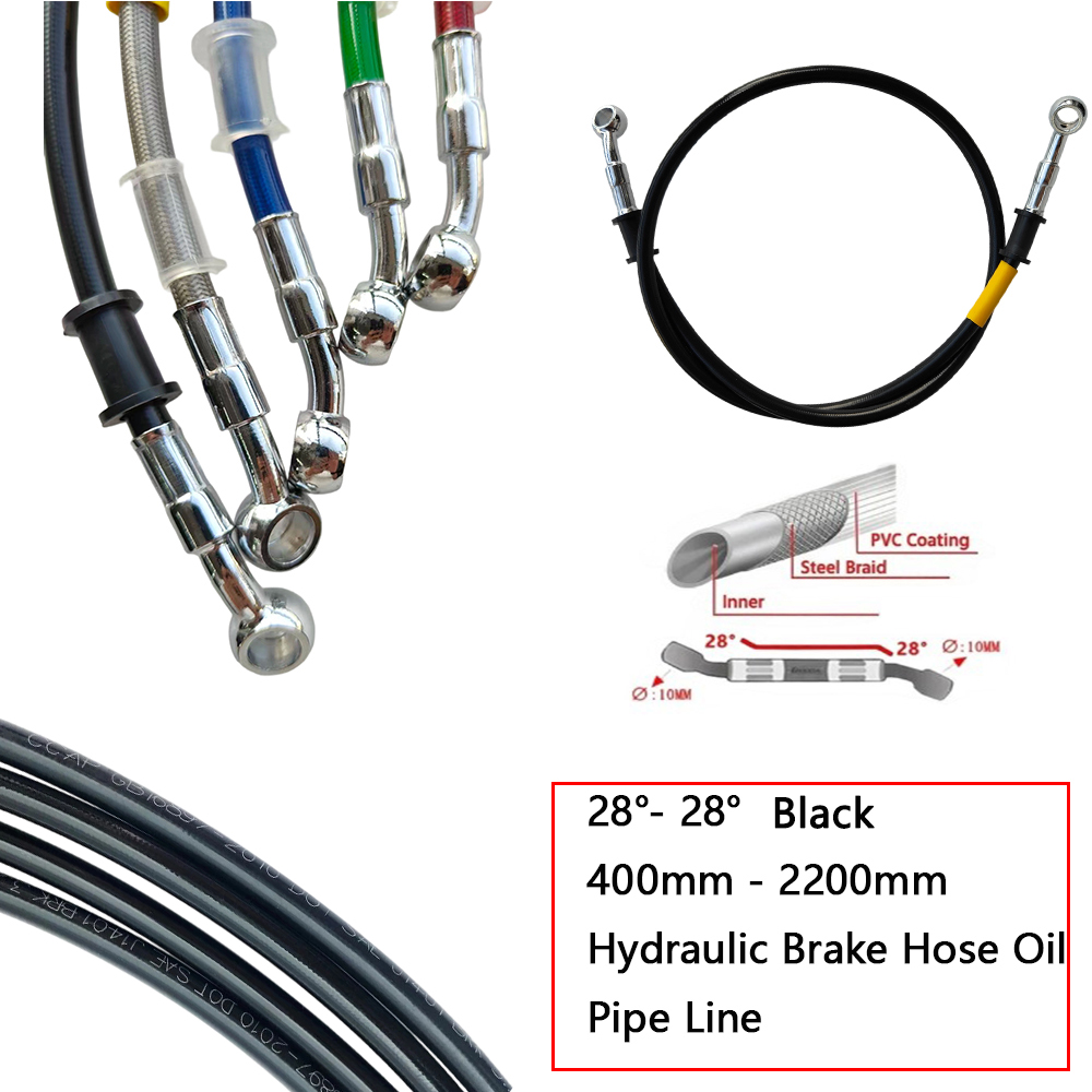 Braided Line - 28 ° -28 ° Siyah Örgülü