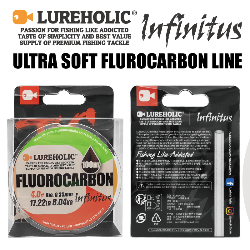 Lureholic Infinity ultra yumuş - Fluorocarbon Line incelemesi ve fiyatı